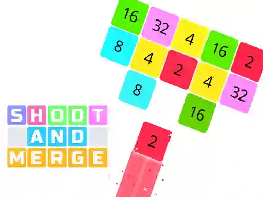 שפּיל Shoot And Merge The Numbers אָנליין