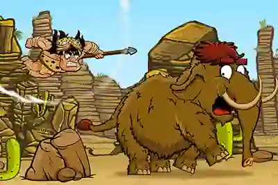 שפּיל Caveman Hunt אָנליין