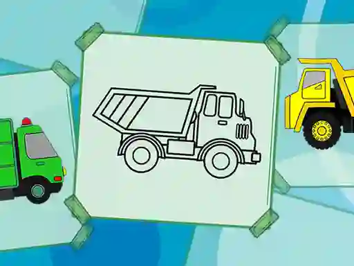 שפּיל Truck Coloring Book אָנליין