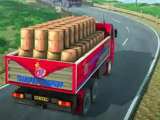שפּיל Indian Truck Driver Cargo Duty Delivery אָנליין