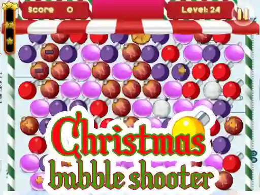 שפּיל Christmas Bubble Shooter 2019 אָנליין