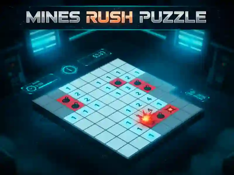 שפּיל Mines Rush Puzzle אָנליין