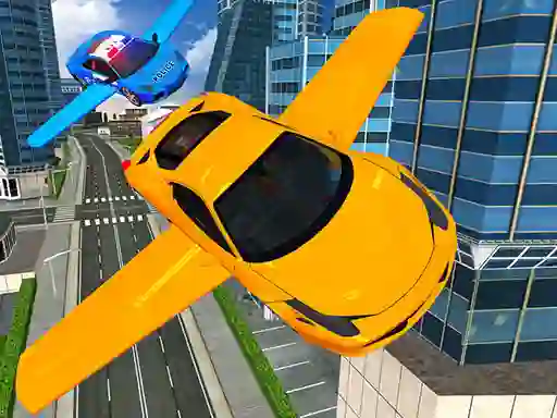שפּיל Flying Car Simulator 3D אָנליין