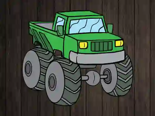 שפּיל Monster Truck Jigsaw אָנליין