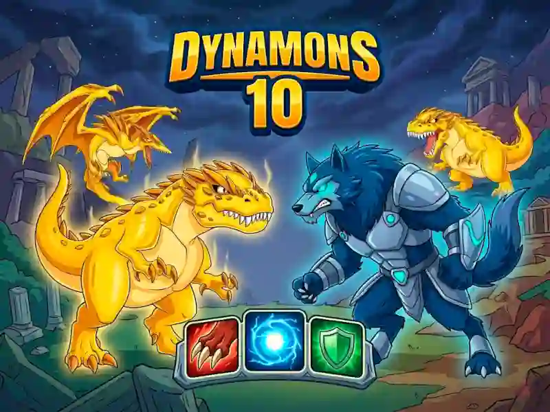 שפּיל Dynamons 10 אָנליין