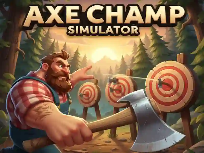 שפּיל Axe Champ Simulator אָנליין