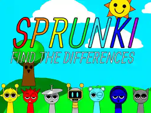 שפּיל Sprunki Find The Differences אָנליין