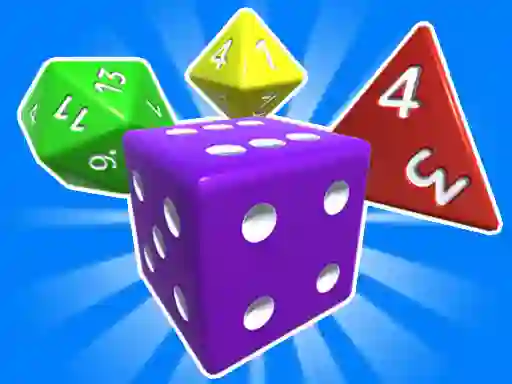 שפּיל Idle Dice 3D: Incremental Game אָנליין