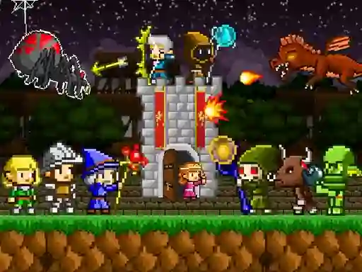 שפּיל Mini Guardians: Castle Defense אָנליין