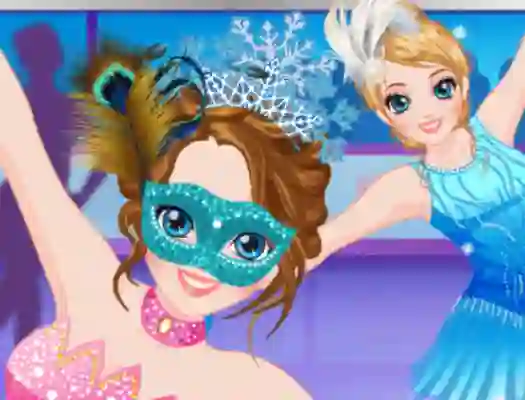 שפּיל Ice Skater Princess Dressup אָנליין