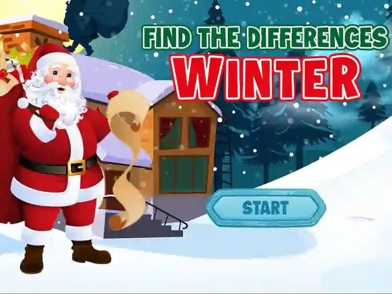 שפּיל Find The Differences Winter אָנליין