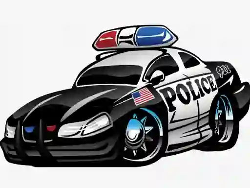 שפּיל Police Cars Memory אָנליין