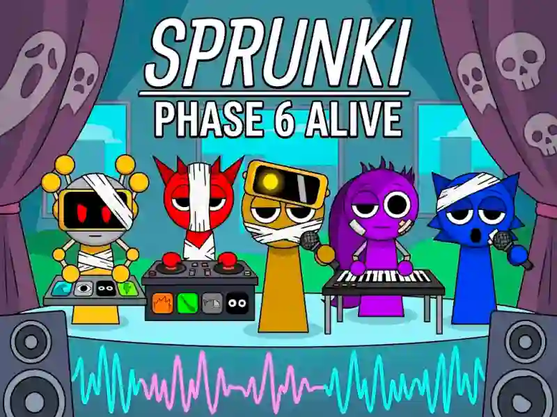 שפּיל Sprunki Phase 6 Alive אָנליין