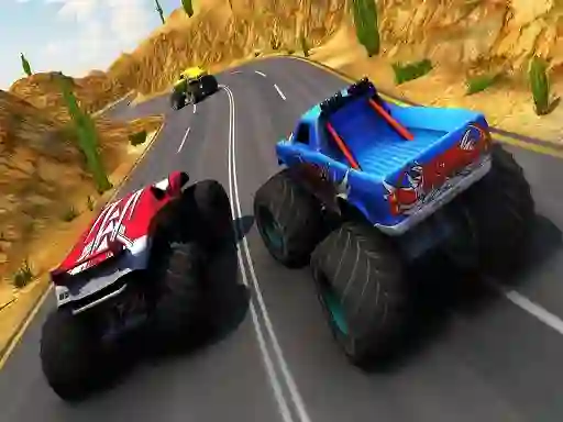 שפּיל Xtreme Monster Truck & Offroad Fun אָנליין