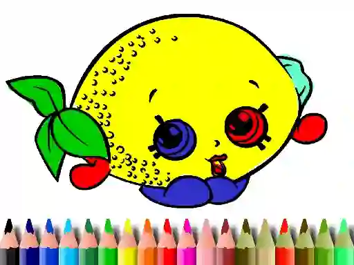 שפּיל Back To School: Fruits Coloring Book אָנליין
