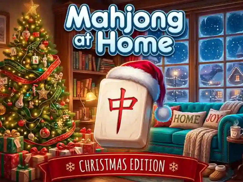 שפּיל Mahjong At Home Xmas Edition אָנליין