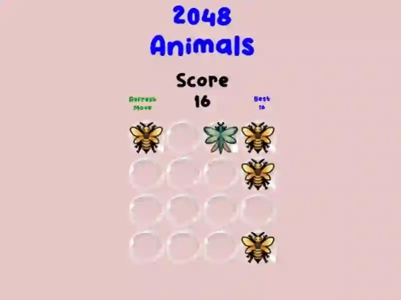 שפּיל 2048 Animals אָנליין