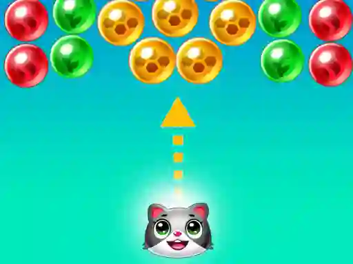 שפּיל Save the cats Bubble shooter אָנליין