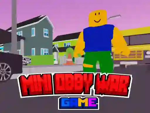 שפּיל Mini Obby War Game אָנליין