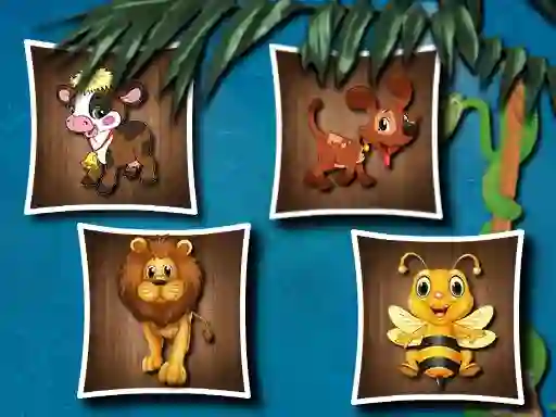 שפּיל Cute Animal Shapes אָנליין