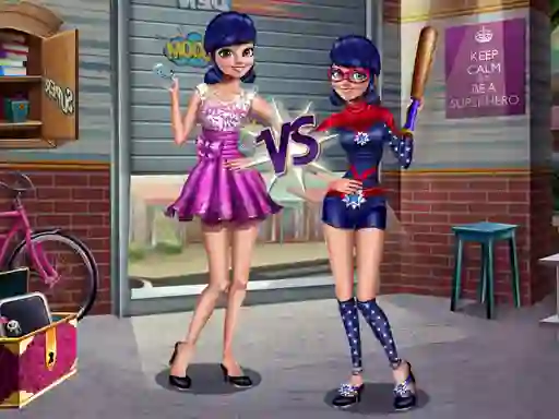 שפּיל Princess vs Superhero אָנליין