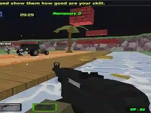 שפּיל Blocky Combat Strike Zombie Multiplayer אָנליין