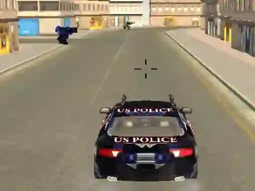 שפּיל US Police Robot Transform Robot Fighting אָנליין