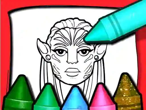 שפּיל Avatar Coloring Book אָנליין
