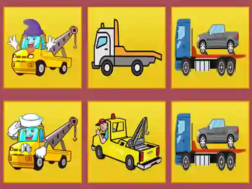 שפּיל Tow Trucks Memory אָנליין