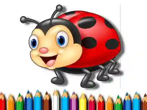 שפּיל Ladybug Coloring Book אָנליין