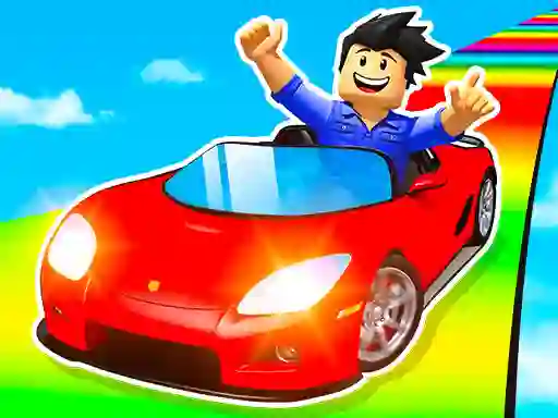 שפּיל Epic Car Stunt Race Obby אָנליין