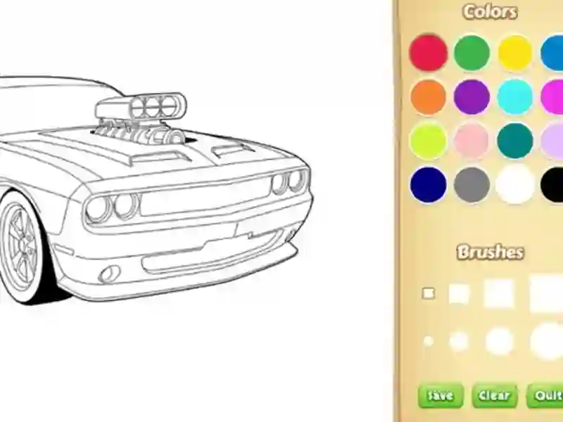 שפּיל Car Coloring Book אָנליין
