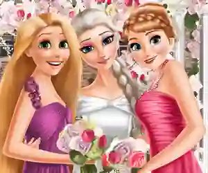 שפּיל Eliza and princesses wedding אָנליין