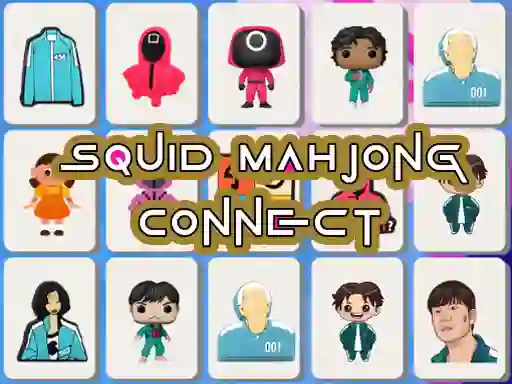 שפּיל Squid Mahjong Connect אָנליין