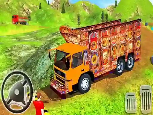 שפּיל Indian Cargo Truck Transporter אָנליין