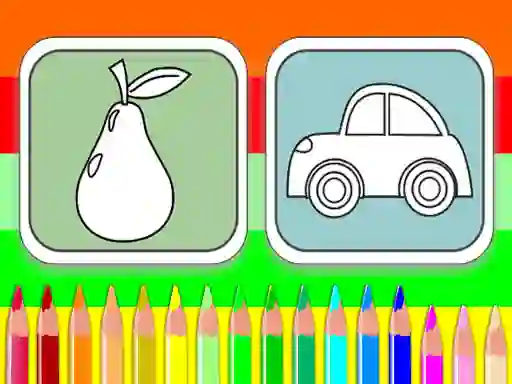 שפּיל Fun Coloring Book אָנליין