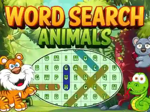 שפּיל Word Search Animals אָנליין