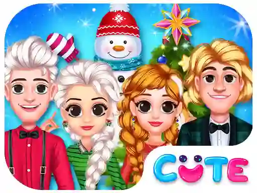 שפּיל Frozen Princess Christmas Celebration אָנליין