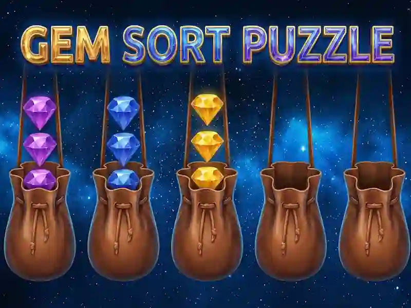 שפּיל Gem Sort Puzzle אָנליין