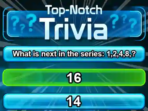 שפּיל Top Notch Trivia אָנליין