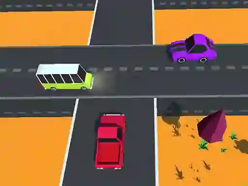 שפּיל Highway Cross Crazzy Traffic אָנליין