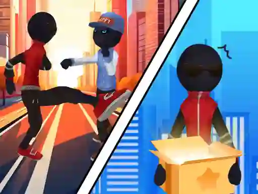 שפּיל Stick Rope Hero אָנליין