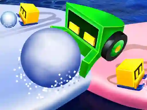 שפּיל Snowball. io אָנליין