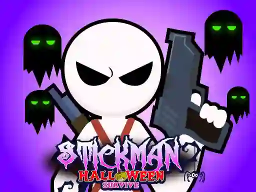 שפּיל Stickman Halloween Survive אָנליין