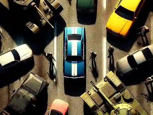 שפּיל GTA Car Rush אָנליין