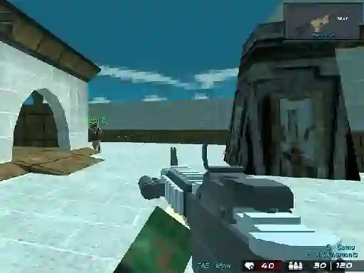 שפּיל Blocky Shooting Arena 3d Pixel Combat אָנליין
