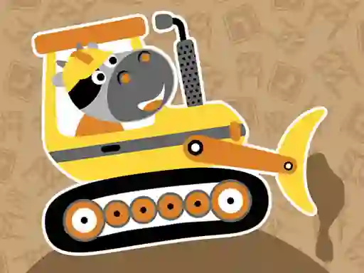 שפּיל Construction Trucks Hidden אָנליין