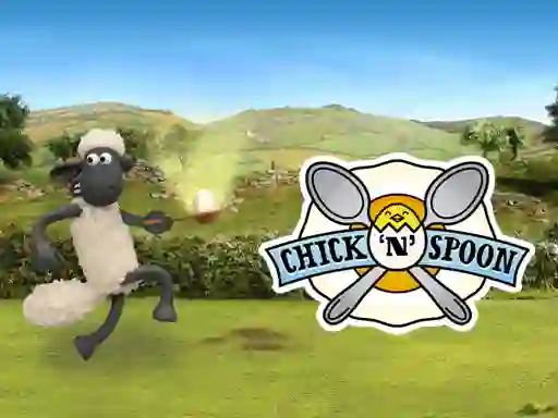 שפּיל Shaun The Sheep: Chick N Spoon אָנליין