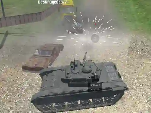 שפּיל Tank Shooting Simulator אָנליין