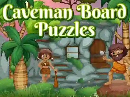 שפּיל Caveman Board Puzzles אָנליין